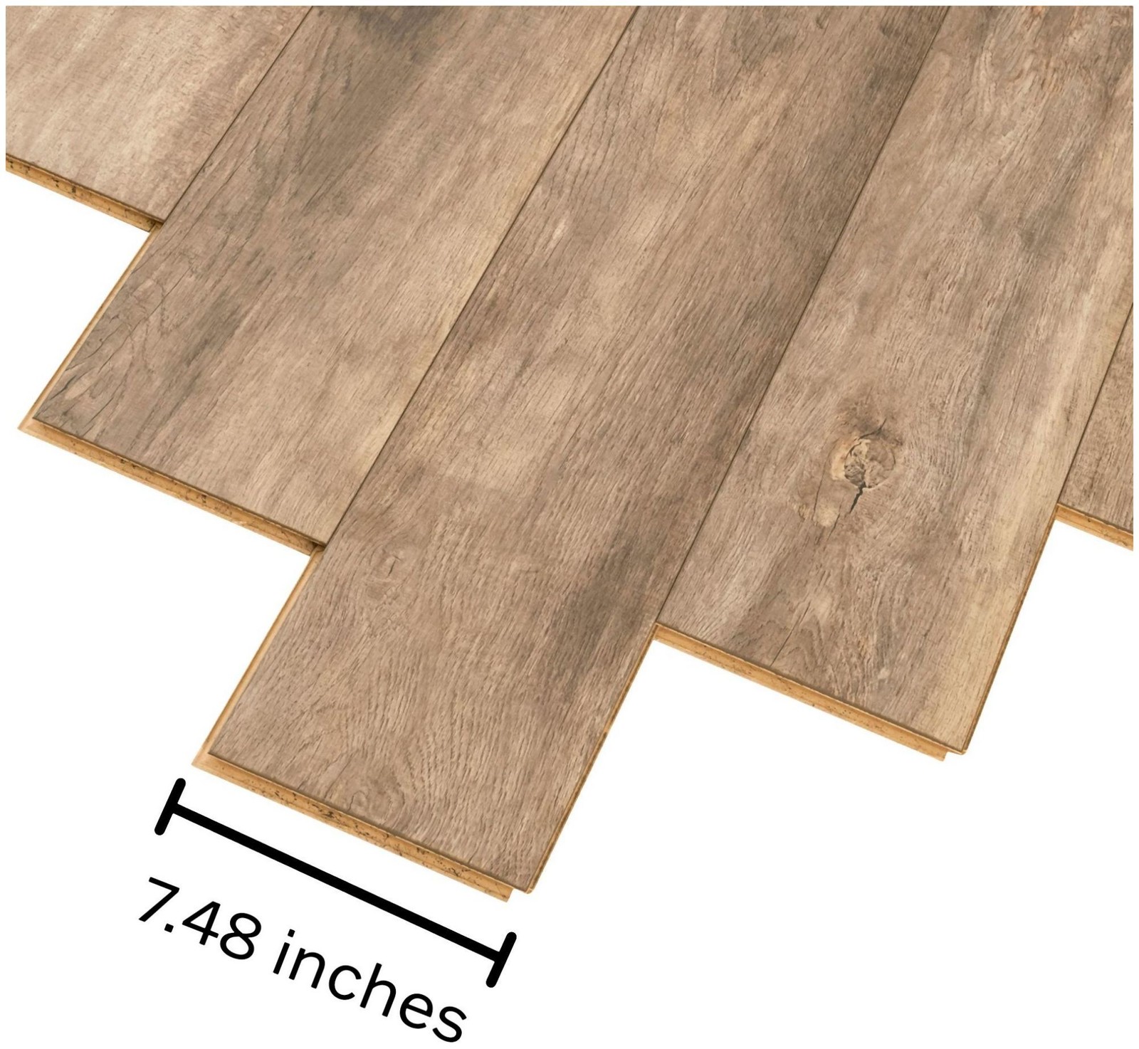 Mohawk Industries LFE02-L Basics Cityville 7-1/2″W Embossed – Worn Dark Oak