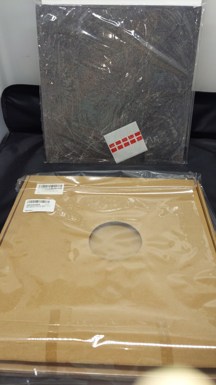 Marble Effect 12×12″ Self Adhesive Viny Floor Tile Peel And Stick, 10 Piece Set.