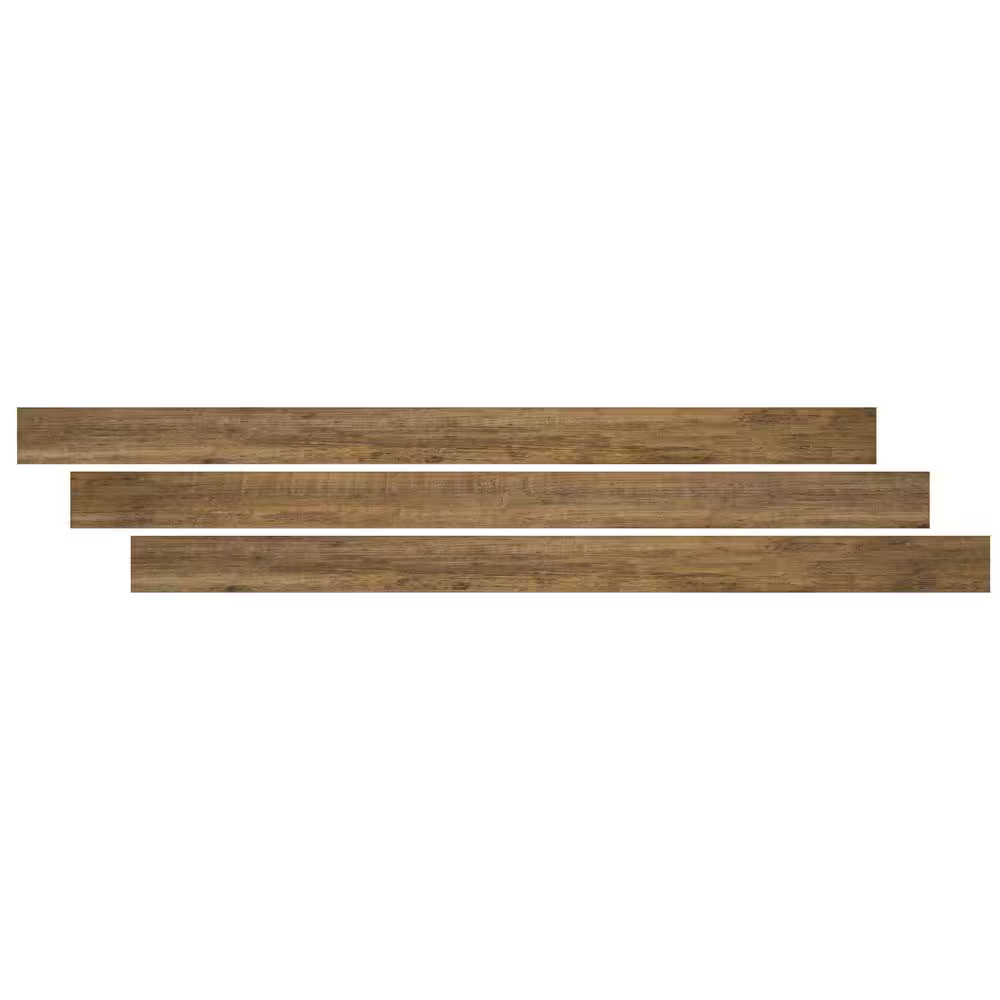 Aged Hickory 3/4 In. Thick X 2 3/4 In. Wide X 94 In. Length Luxury Vinyl Stair N