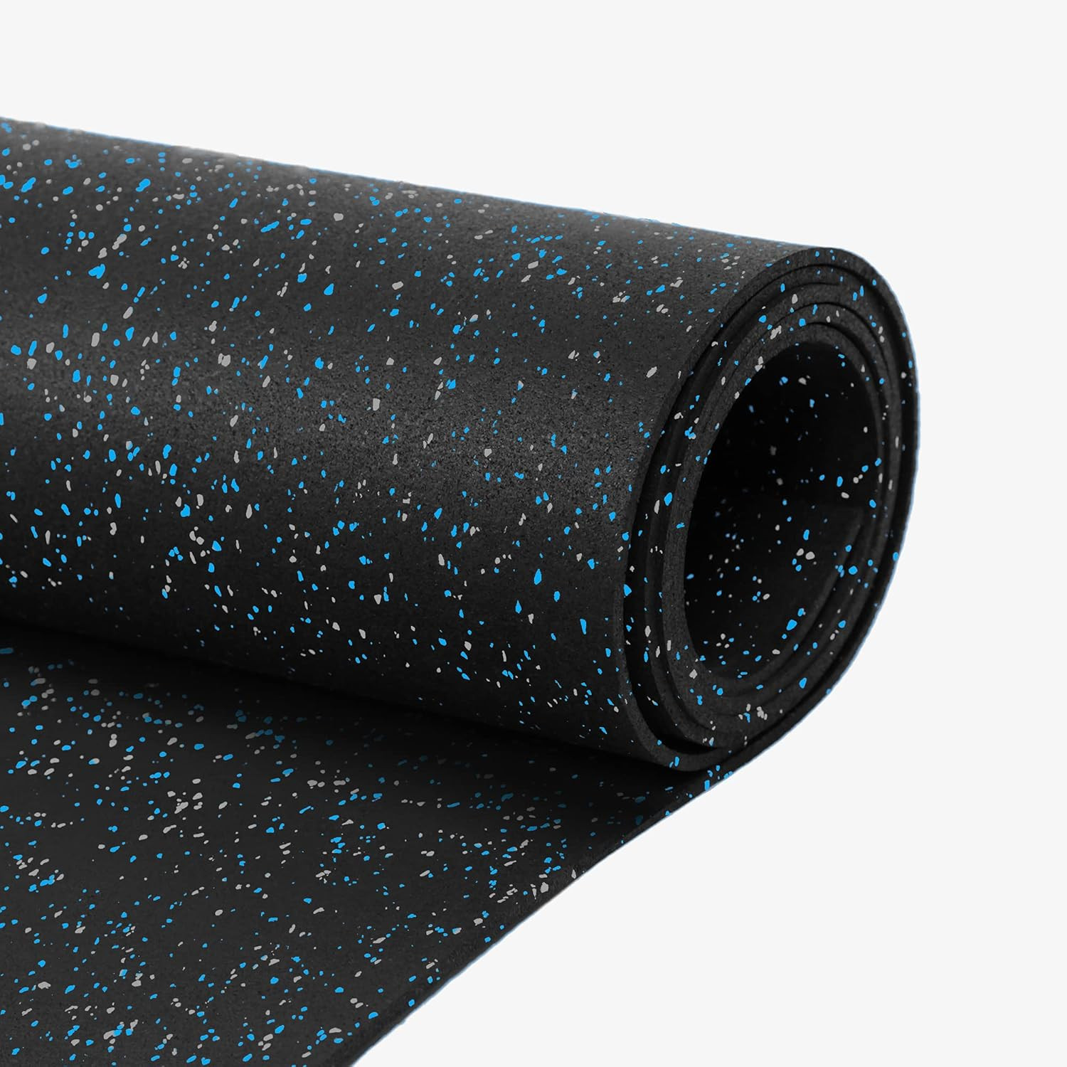 Durable 1/4″ Thick Rubber Flooring Roll for Home Gym & More