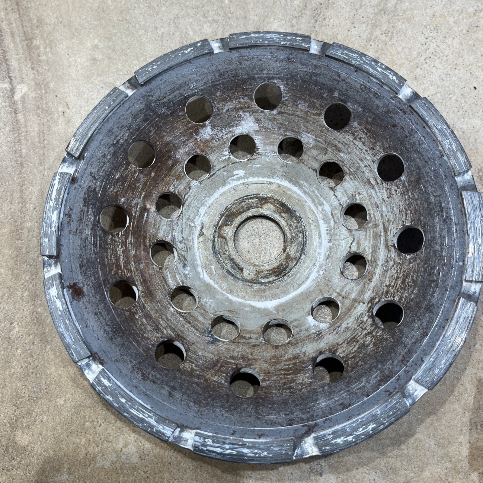 Lot Of Pearl Abrasive PV7CH Concrete & Masonry Cup Wheel Single 7” & Unbranded
