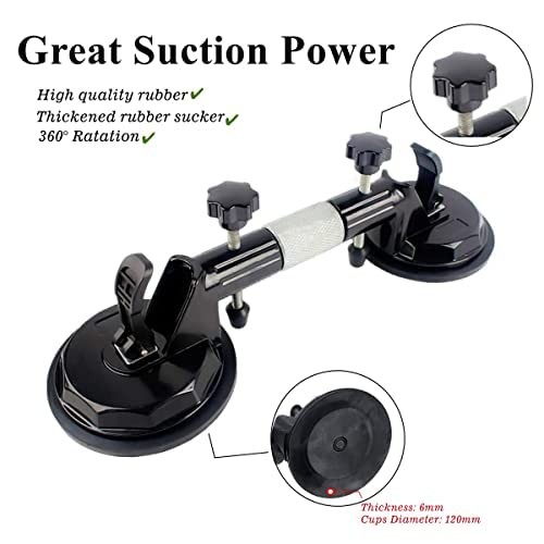 2Pcs Granite Seam Setter, Adjustable Vacuum Suction Cup, Seamless Stone Seam …