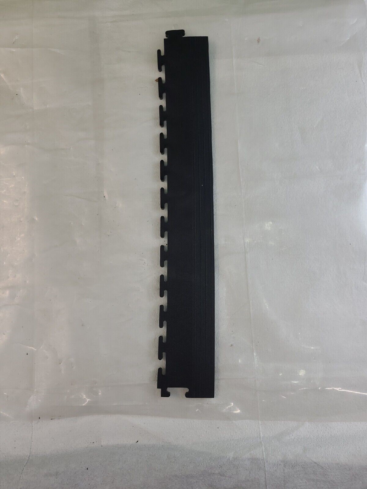 PERFECTION 338683 BLACK BLACKSTONE FLOOR Tile-2.5″ EDGES-LOT OF 16 EDGES