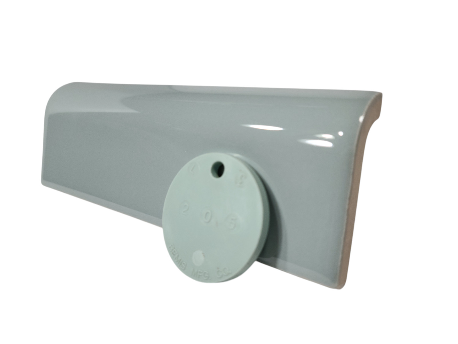 Seafoam Green Ceramic Tile Mud Cap Backsplash Subway Mudcap Mid Century Modern