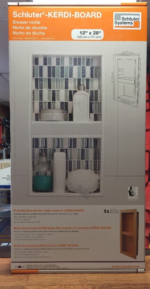 Schluter Kerdi Shower Niche 12″ x 28″