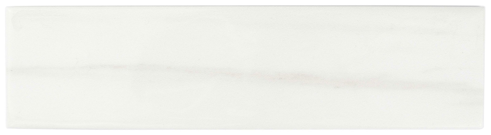 Cruz Bay Studio MKT61087 Alpine – 3″ x 12″ Brick Wall Tile – – Blanc Gloss