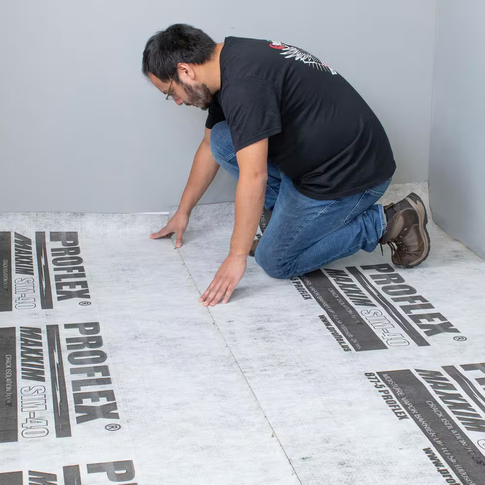 225 Sq. Ft. Peel and Stick Crack Isolation 40-Mil Underlayment