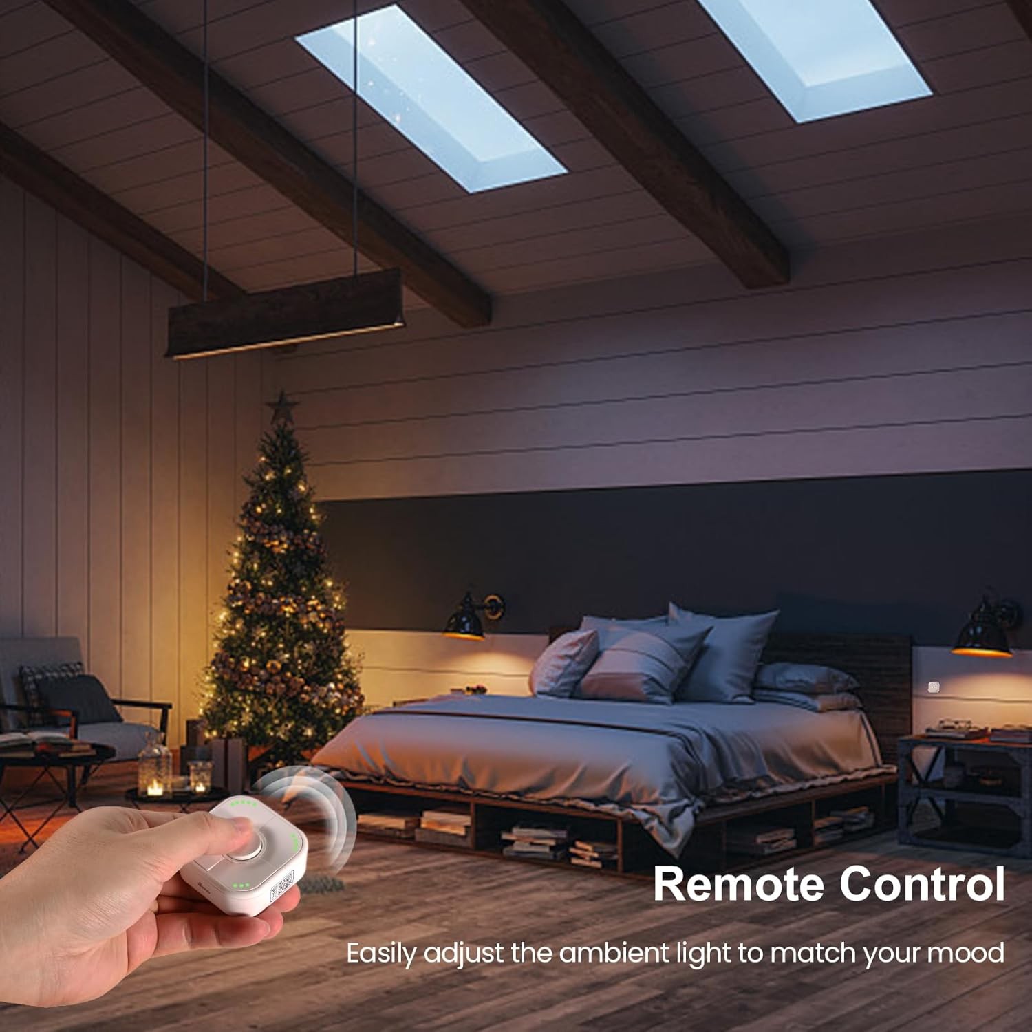 Onvis Smart Button, 5-Keys Smart Switch, Scene Controller, Compatible