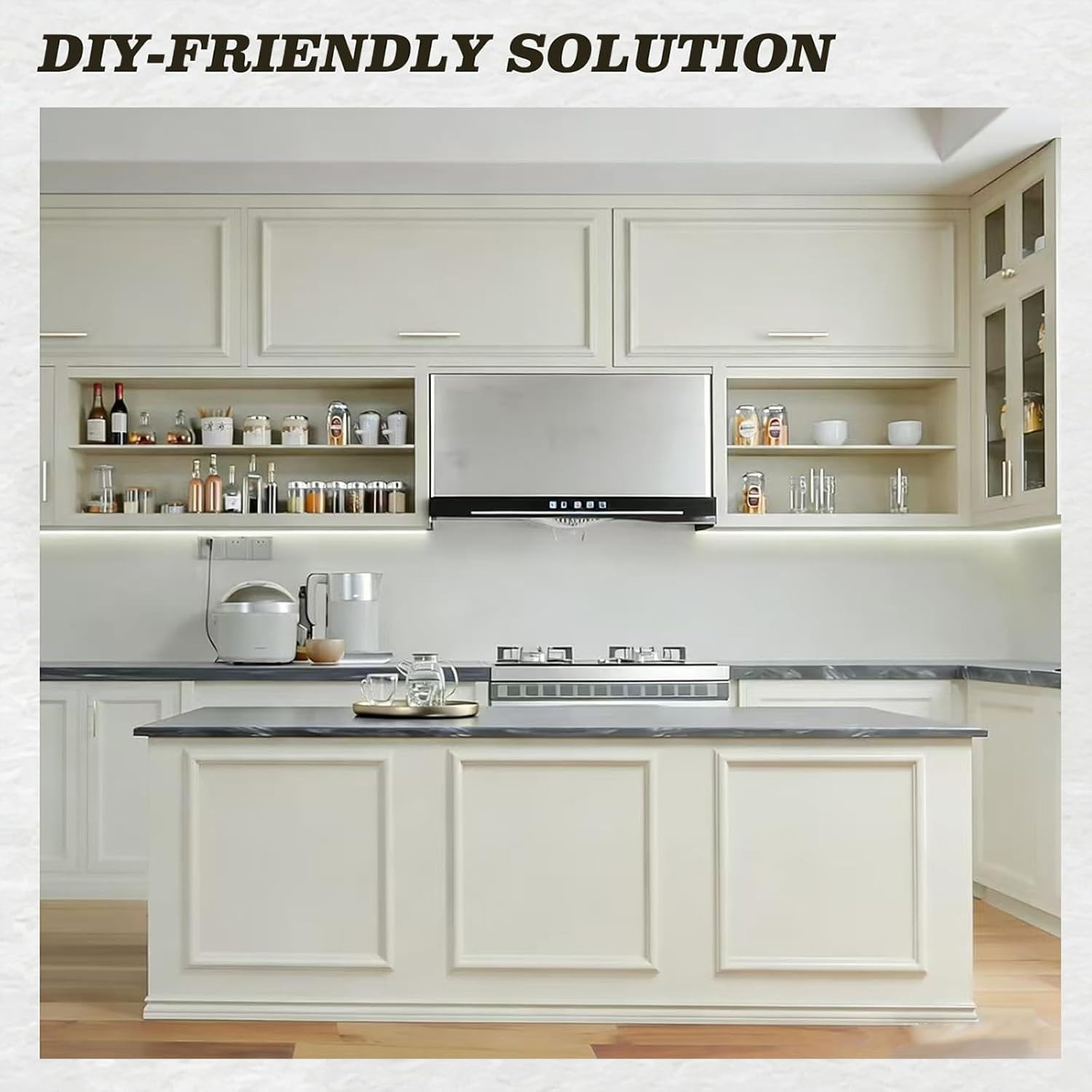 30-Piece Pre-Cut Wall Molding Set for Stylish Home Decor and Wainscoting