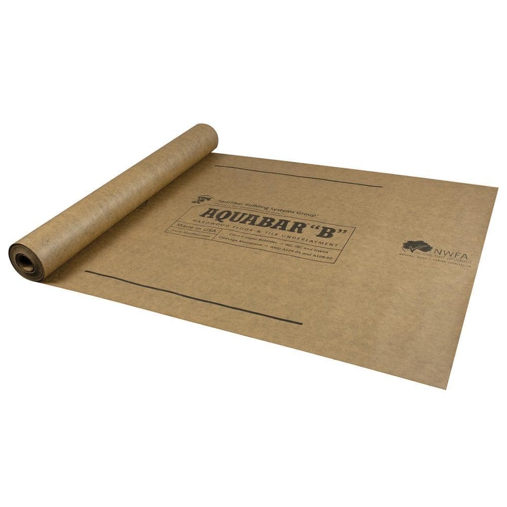 NEW Aquabar B Tile Underlayment Roll 36 in. Wide x 167 ft. Long x 7 mil Thick