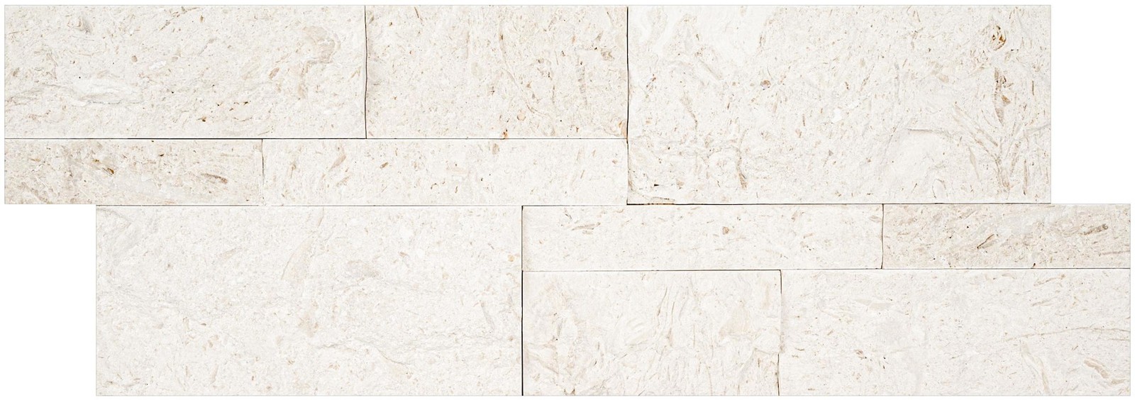 Ackland AKPLPL9X24F-PL 9″ x 24″ Limestone Hardscape Wall Tile – – Montara Ivoria