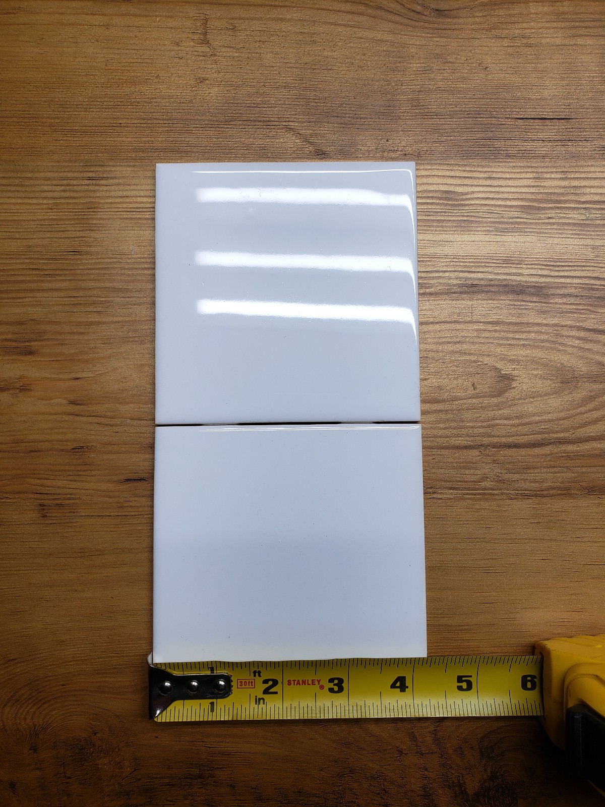 1 pc 4.25in 4-1/4″ Vtg Mariwasa Gloss White Glazed Porcelain Mid Century MCM NOS