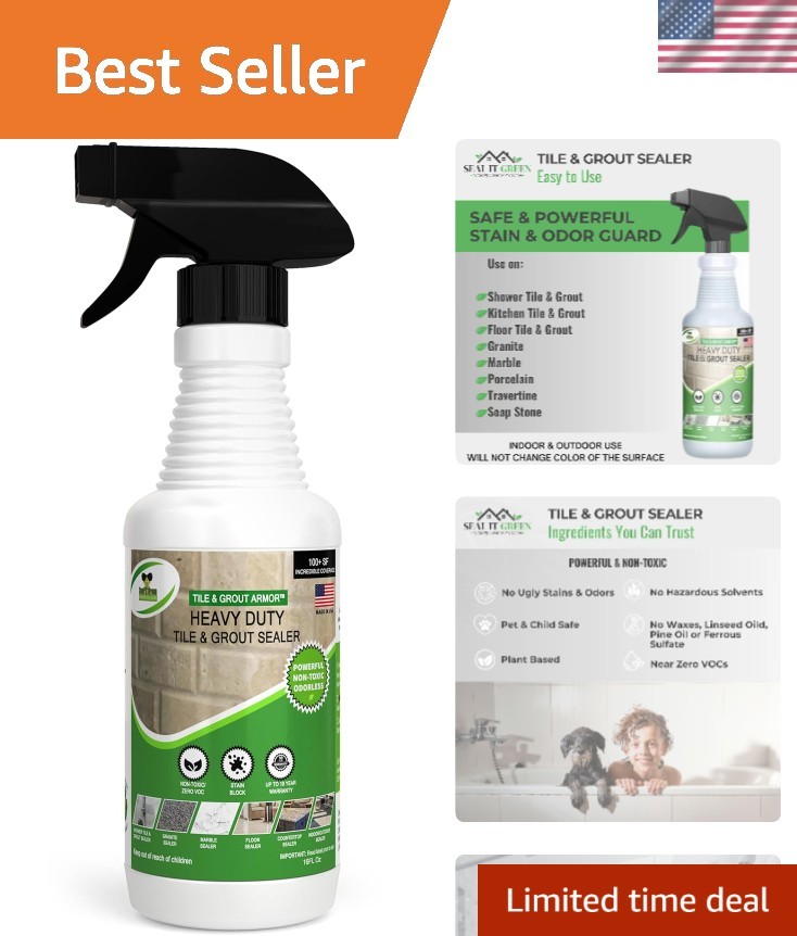 Eco-Friendly Grout Sealer – Non-Toxic, Water-Based with Long-Lasting Results