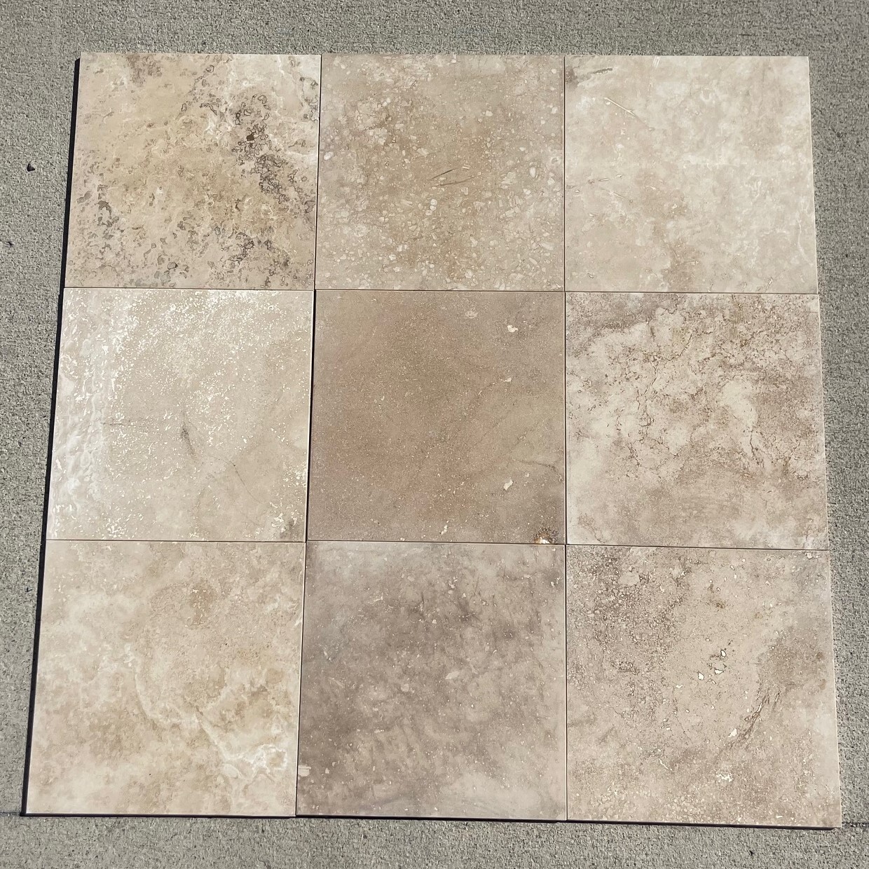 Durango 12×12 Tile Marble Honed Remodel Stone Floor Wall Remodel 200 SQ FT T-52B