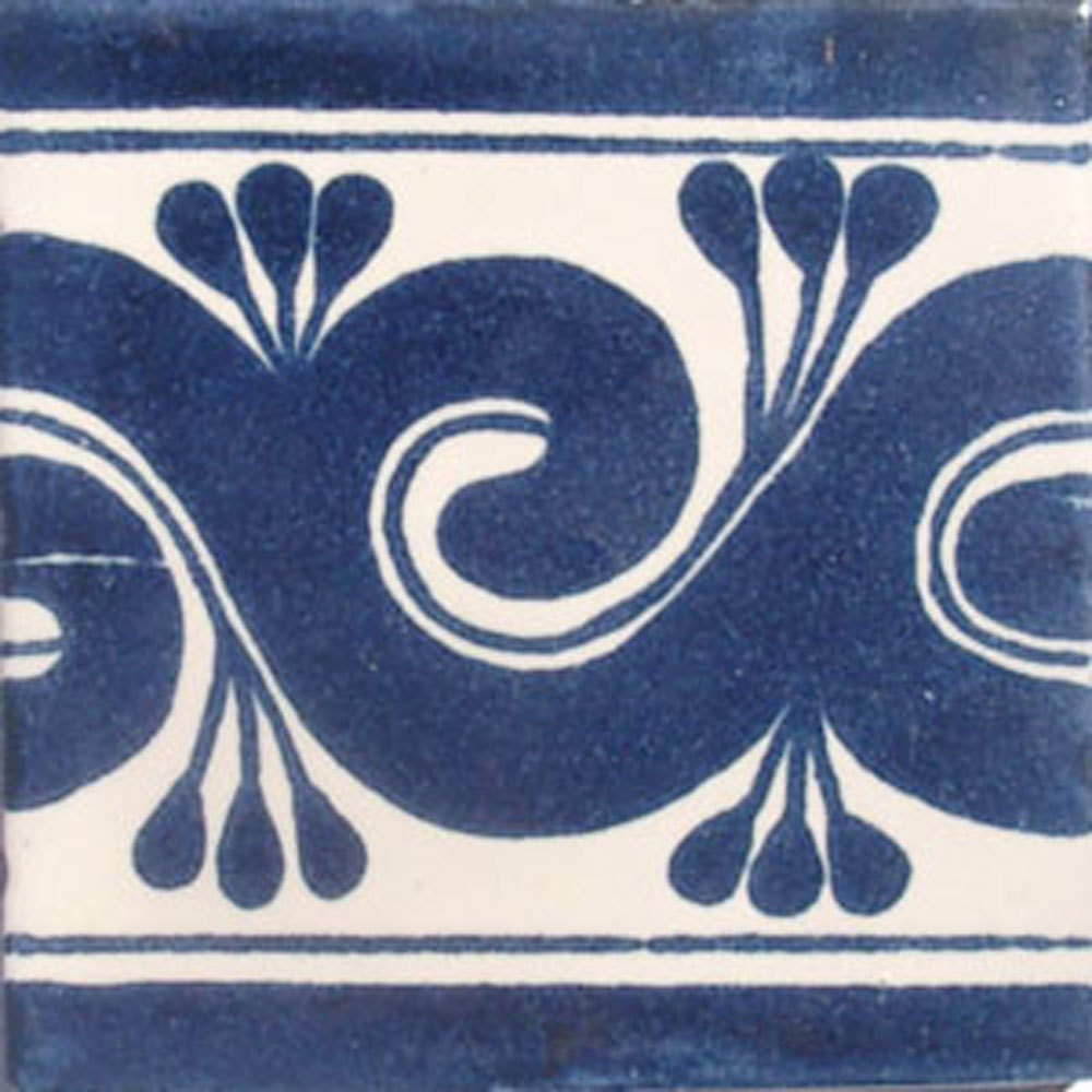 9 MEXICAN TILES WALL OR FLOOR USE TALAVERA MEXICO CERAMIC HANDMADE POTTERY C#067