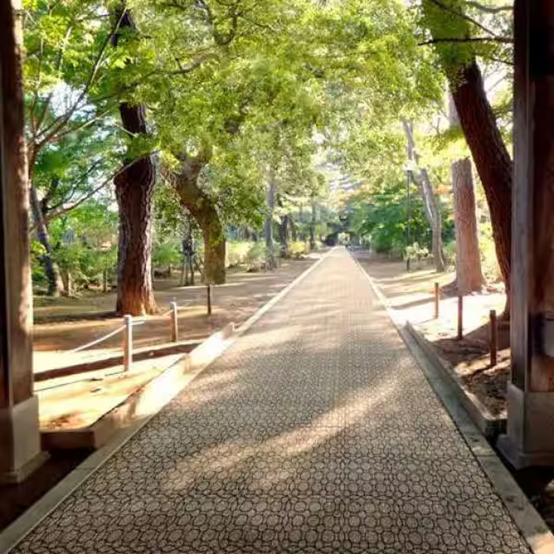 22 In. X 22 In. X 1 In. Black Slim Grid Plastic Pavers (12-Pavers/40.5 Sq. Ft.)
