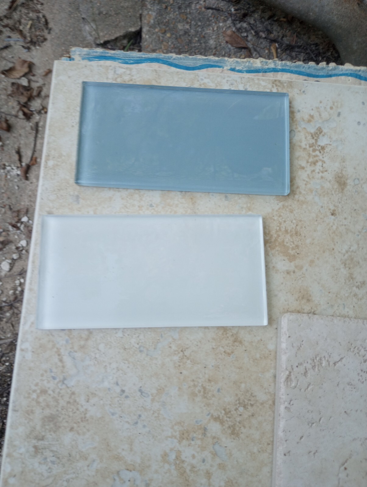 Tiles, Mortar, Spacers For Walls And Floors