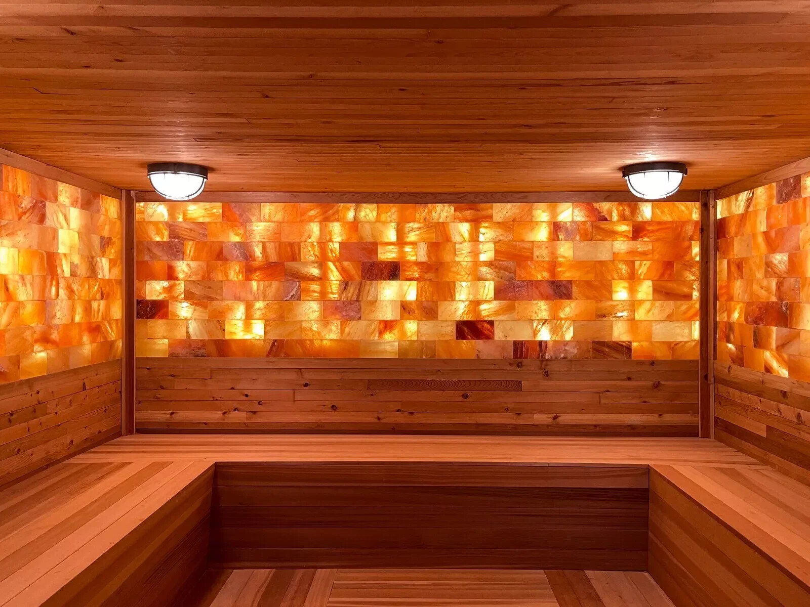20 Premium Himalayan Salt Tiles 8x4x1 Authentic Spa & Salt Wall Decor Low Price