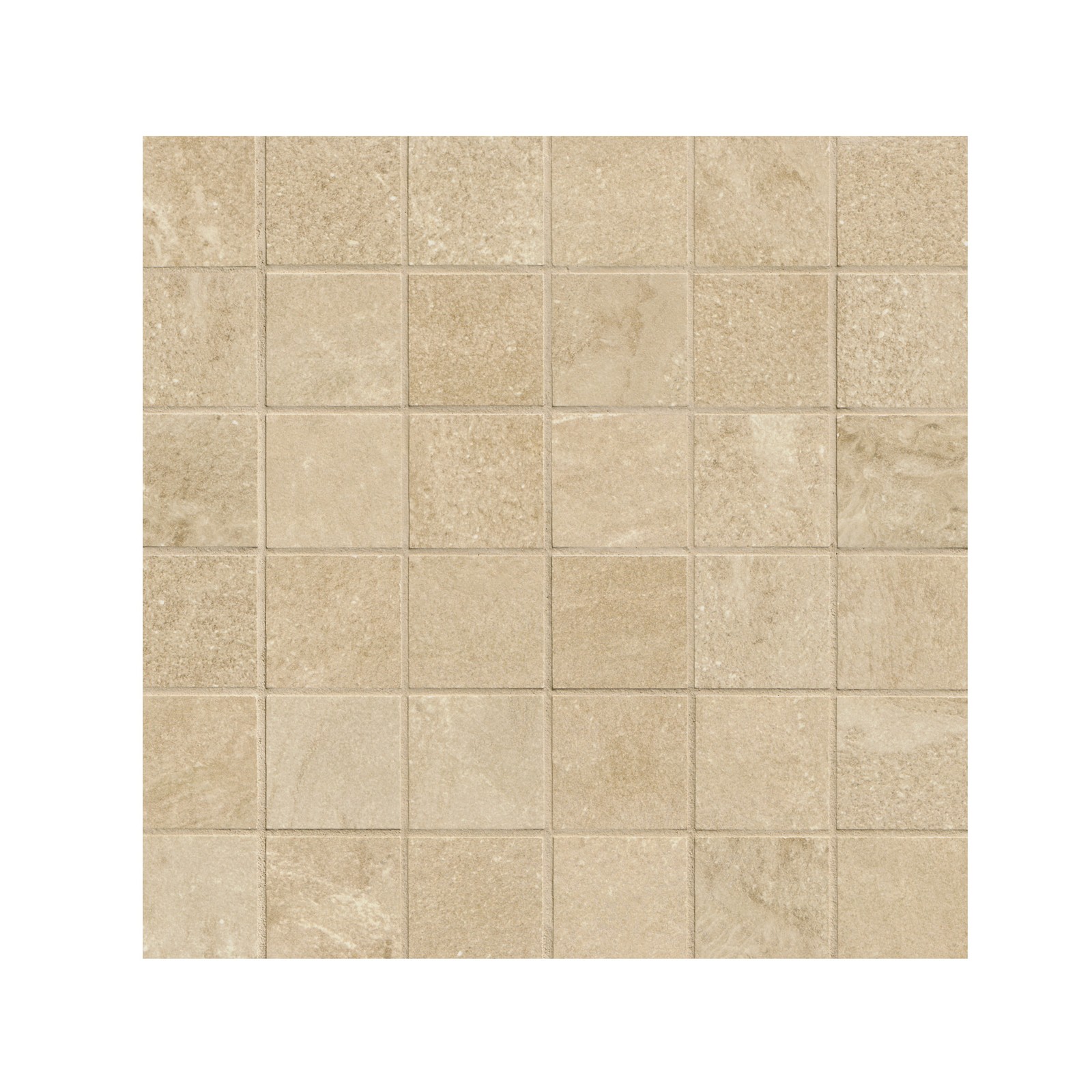 Ackland AKN-P-NO2X2SQ-CA Norrin Cinder 2 in. x 2 in. Quartzite – Off White