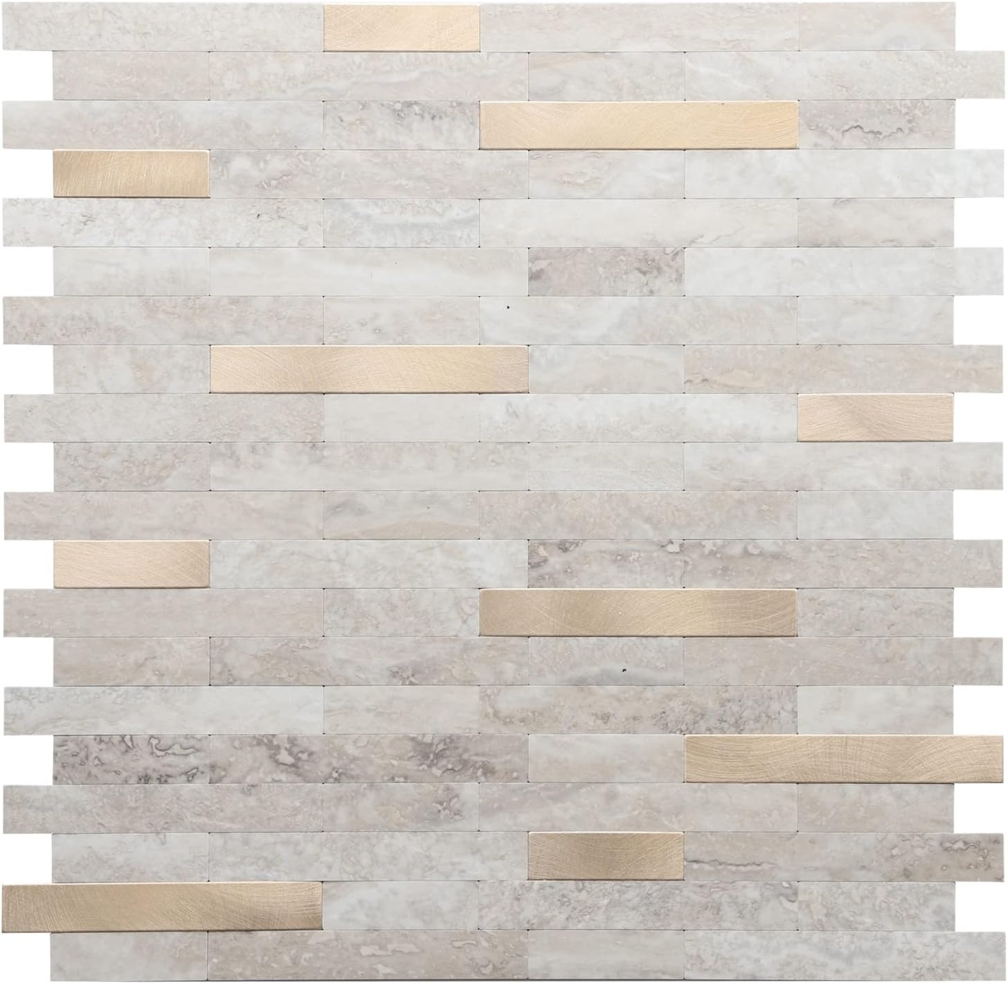 Peel and Stick Backsplash, PVC Wall Tiles Stick on Backsplash for Kitchen(1 Shee