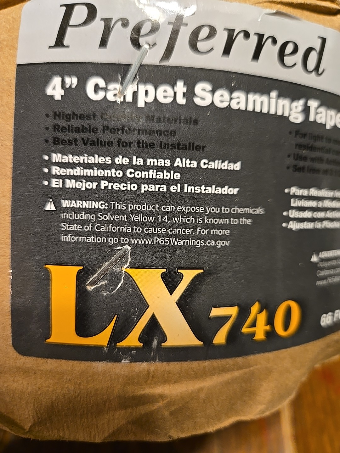 Halex LX740 Carpet Seam Tape, 1 Roll