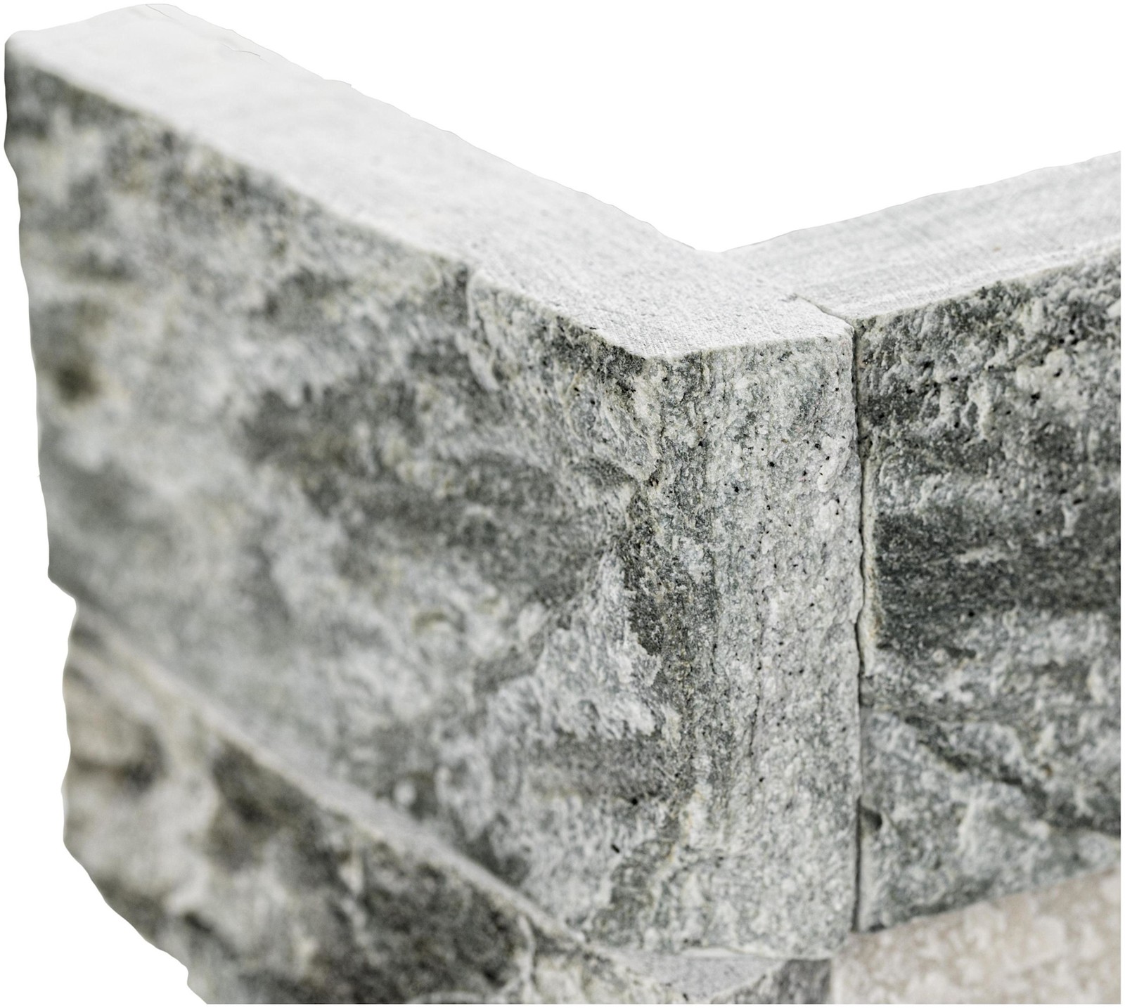 Ackland AKPLPM9X18FCR-CA 9 in. x 18 in. Splitface Marble Stacked – Auric White