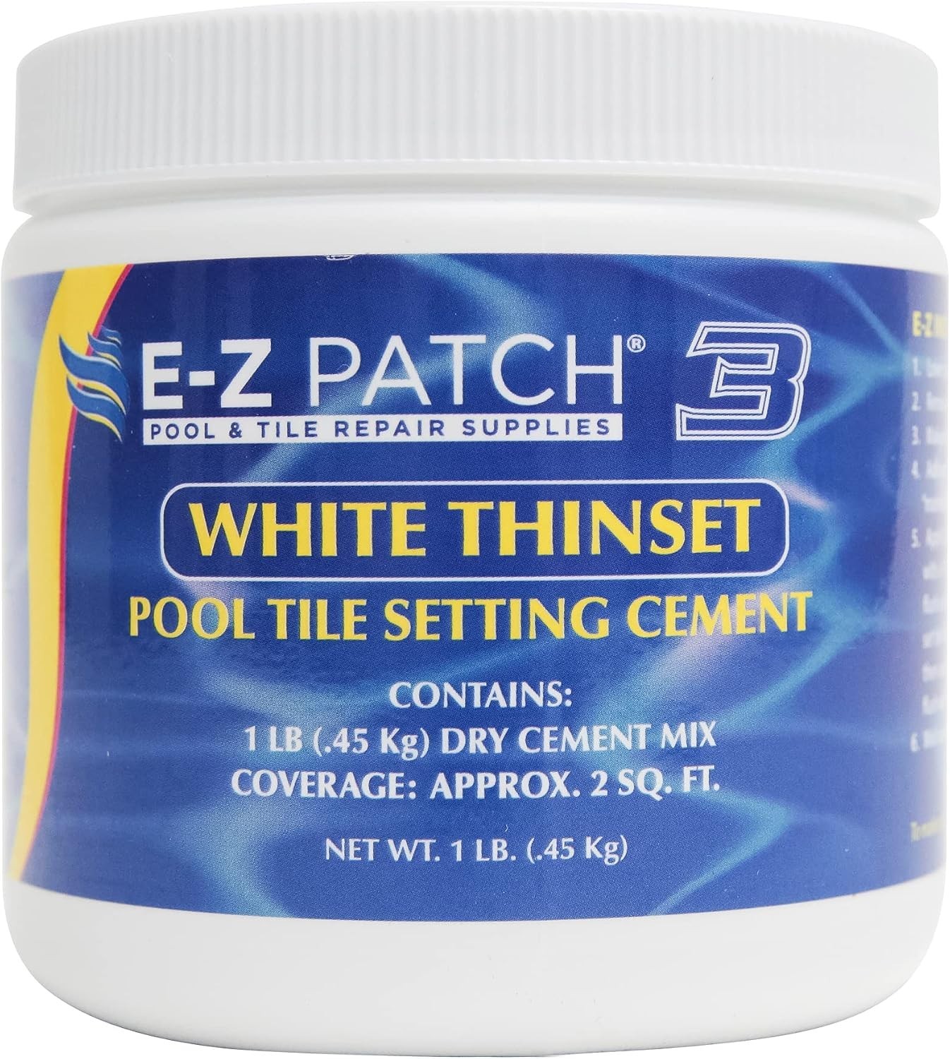Waterproof Pool Tile Adhesive – 16 oz Container