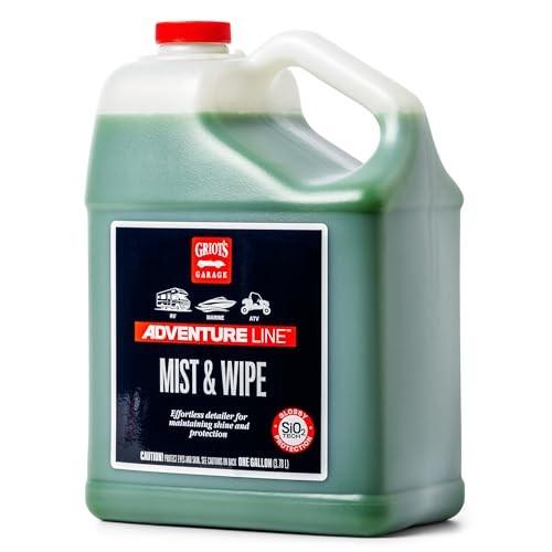Adventure Mist and Wipe Quick Detailer for Cars, RVs, 128 Fl Oz (Pack of 1)