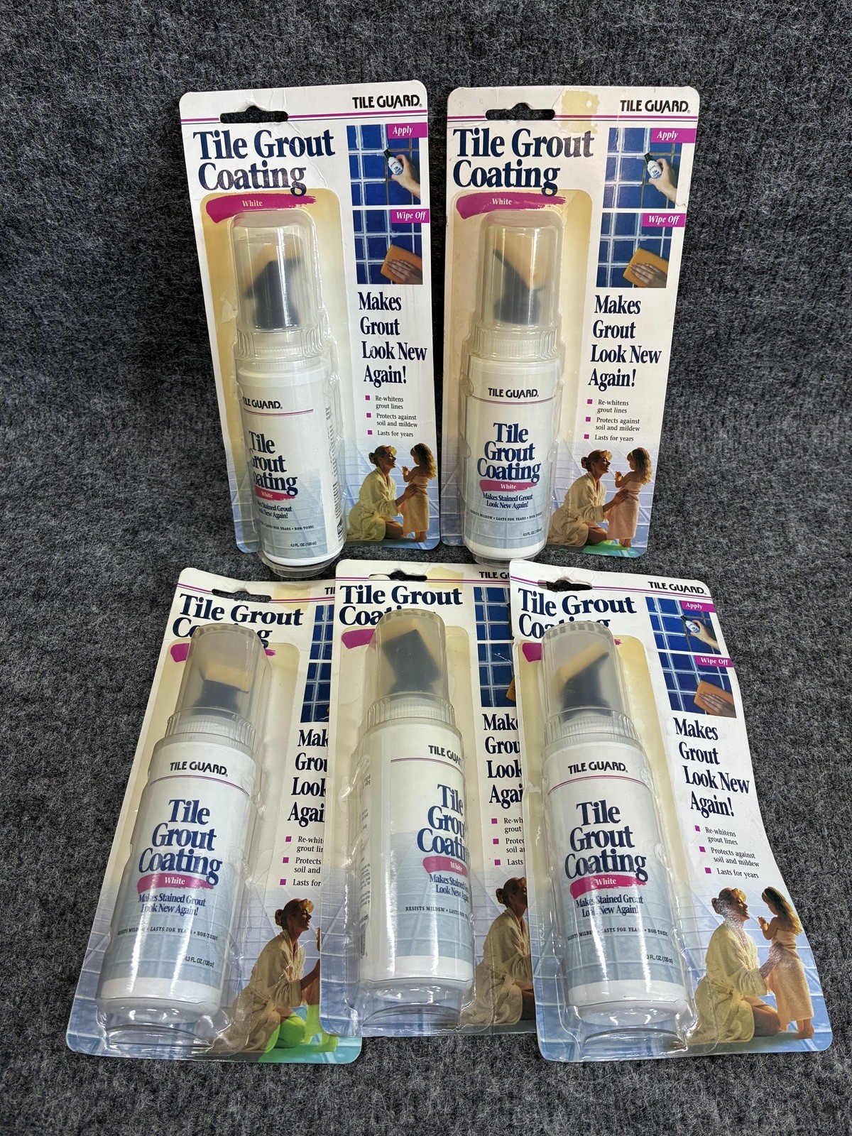 Homax Tile Grout Coating White – Restores Grout Lines Mold Mildew