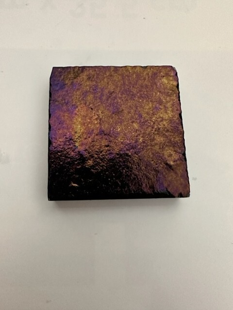 Iridescent Decorative Tile Aqua Splash 2 x 2