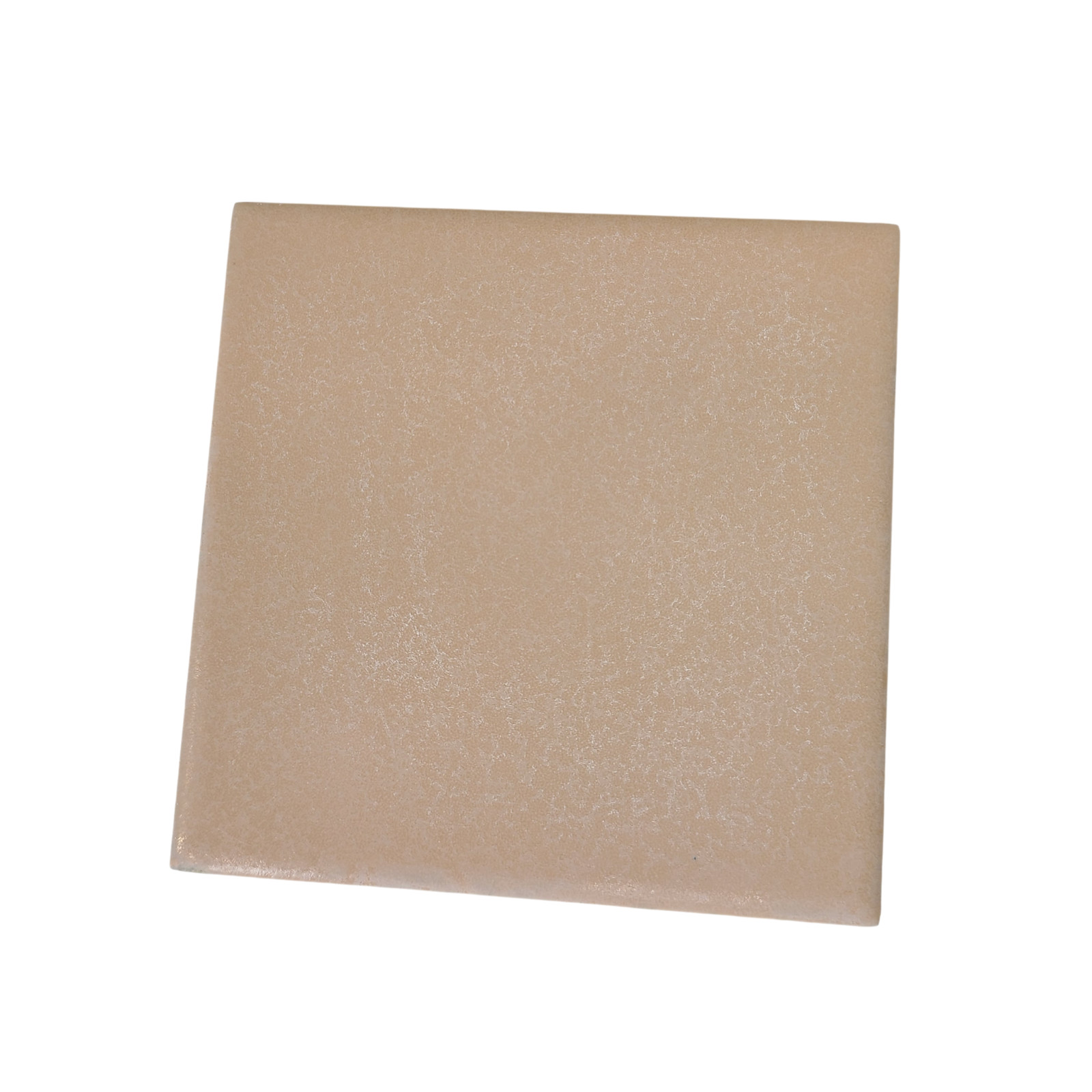 Peach Pink Ceramic Tile 4 3/8 inch Florida Tile FT Crystalline Tuscan Tan 283
