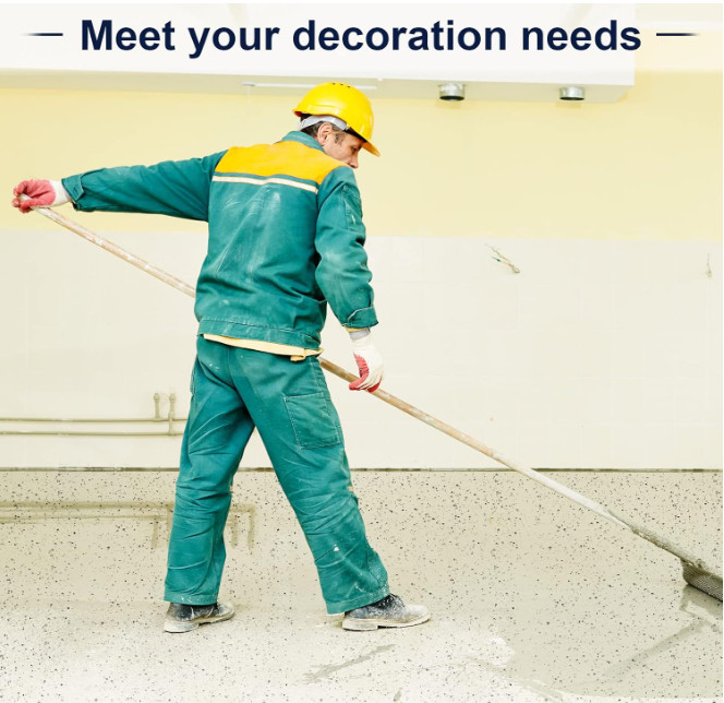 2800 G/ 6. 17 lb Blend Decorative Color Chips Epoxy Flakes for Garage Floor B…