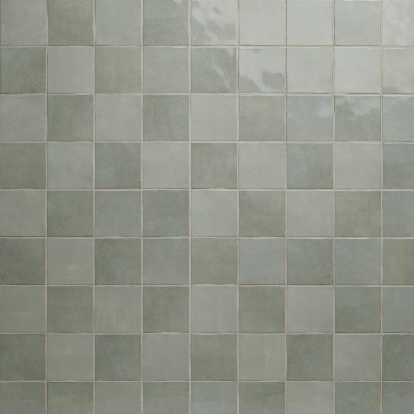 Ackland AKNPTHOK5X5G-CA Hoku – 5″ x 5″ Ceramic Square Wall Tile – – Sage