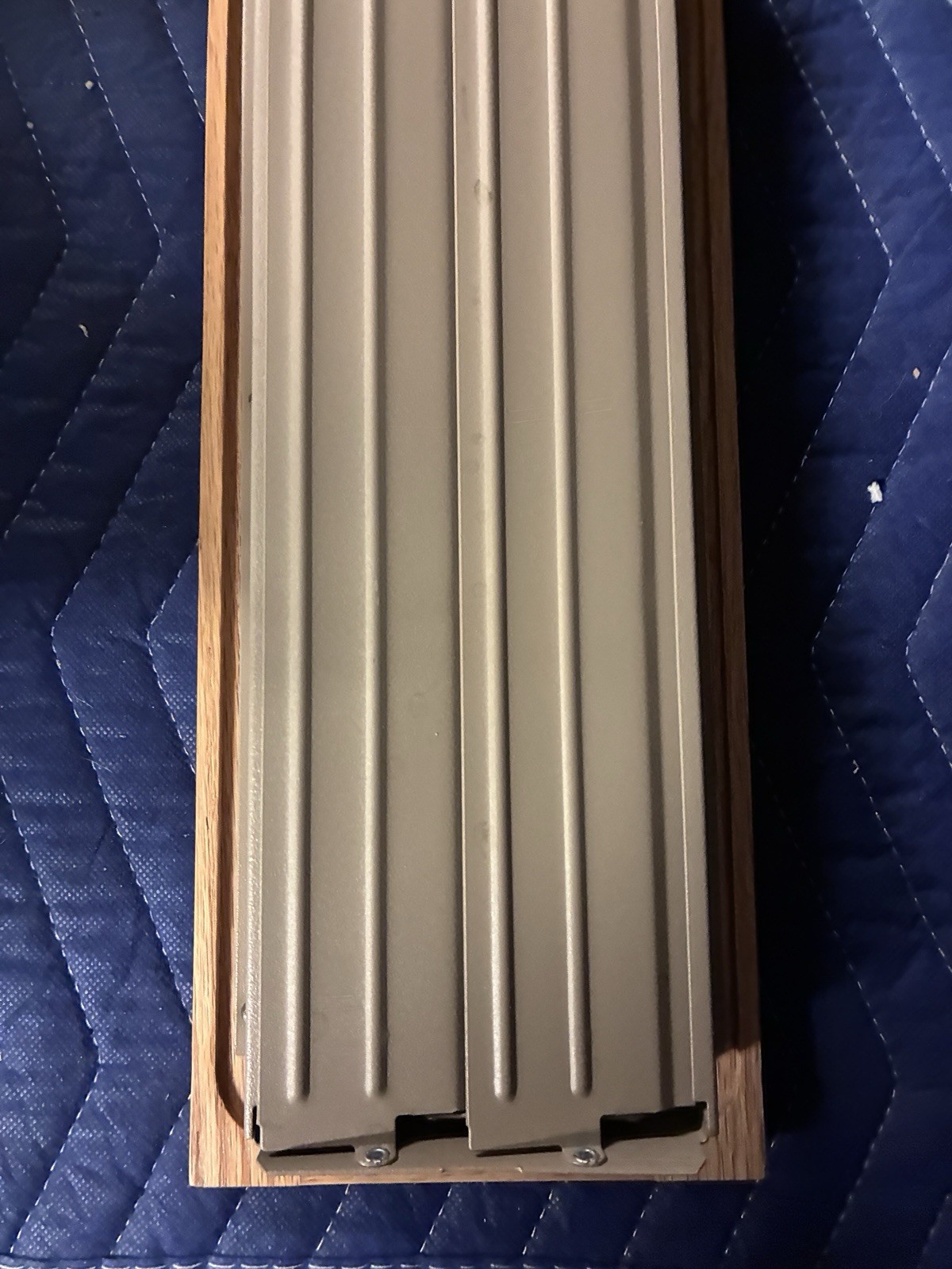 Truaire Solid Oak 4”x14” Floor Diffuser Smoothglide LightFinishOpen Box H168-OLF