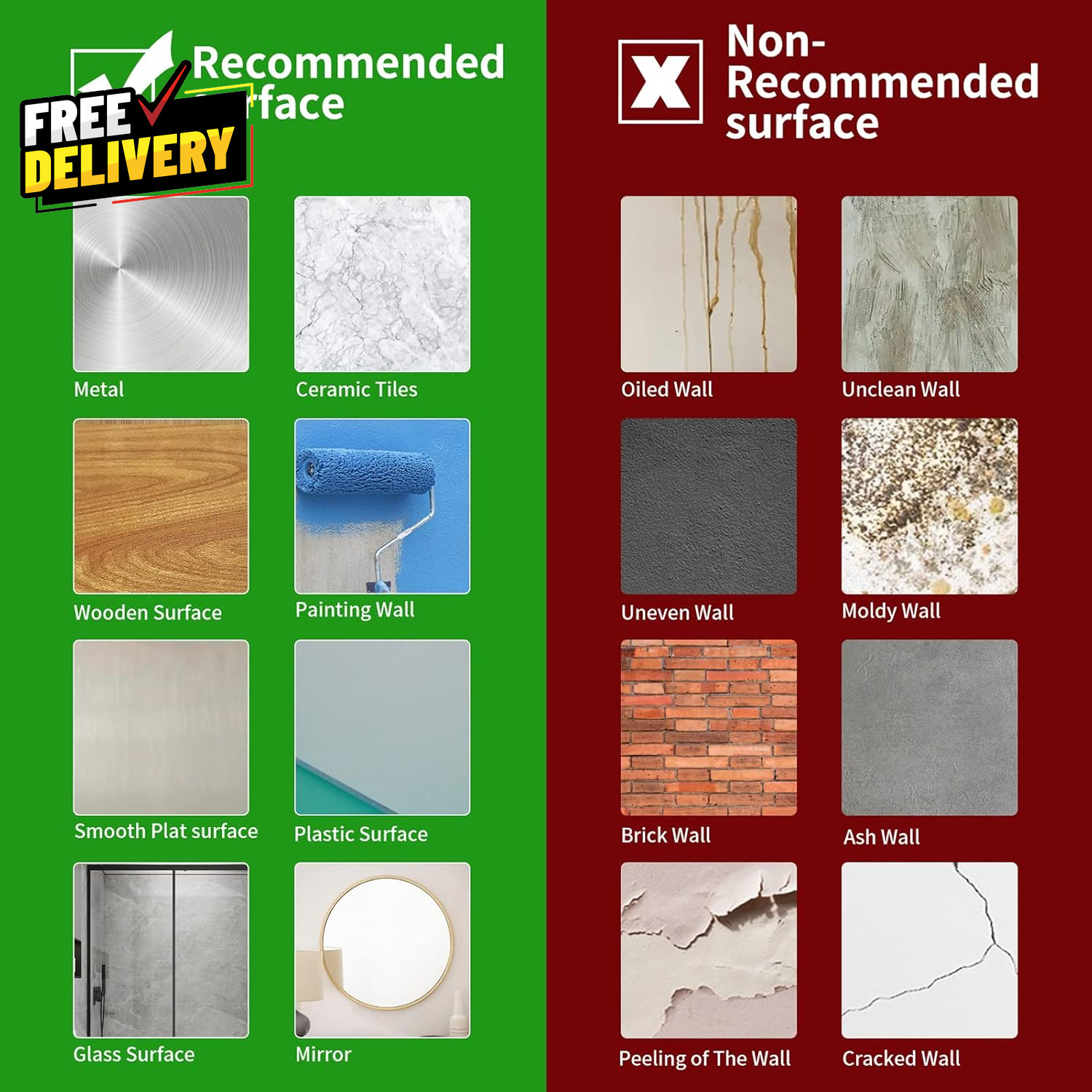 10 Sheet Subway Tile Peel and Stick Backsplash for Kitchen 12X12 Self Adhesive..