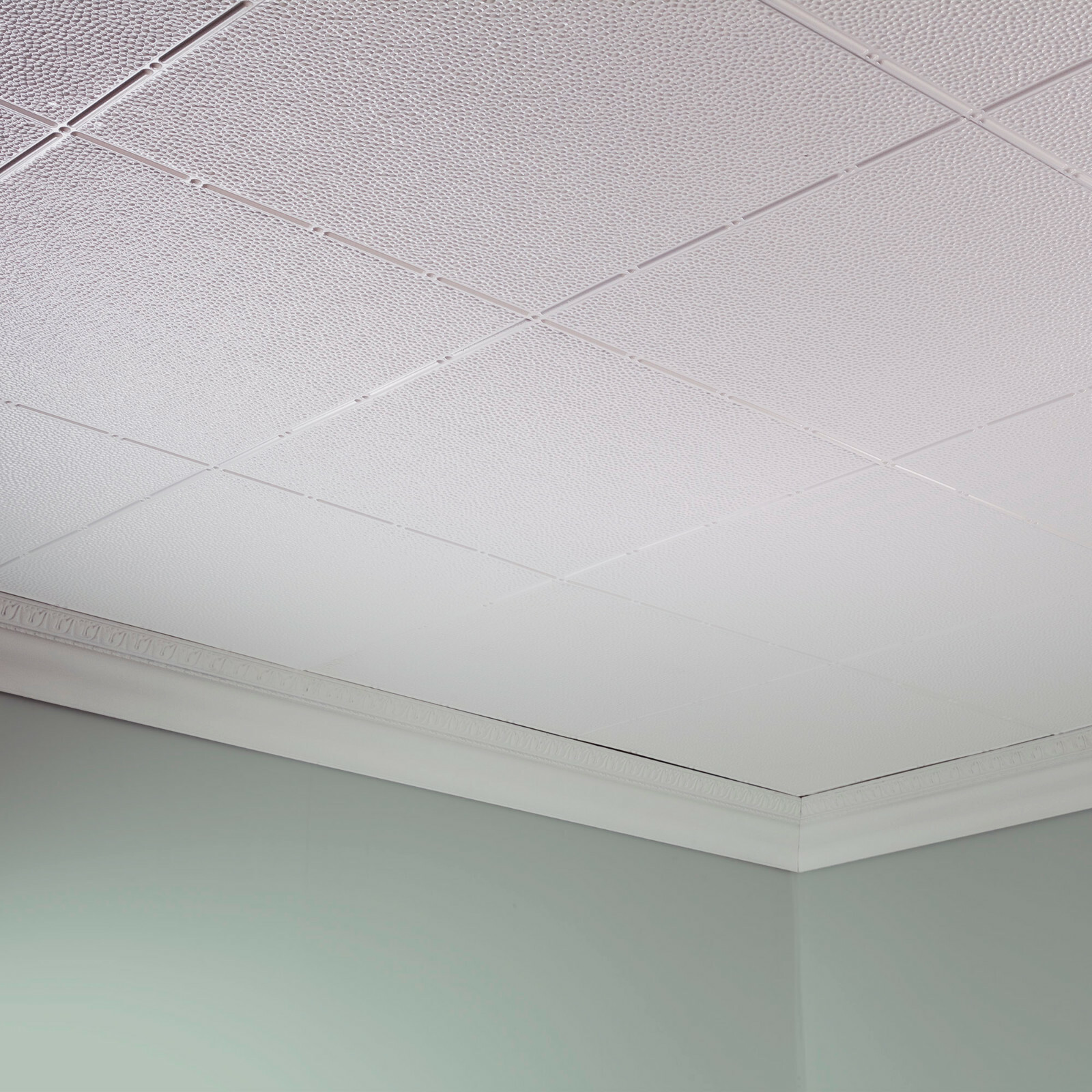Fasade – 2ft x 4ft Border Fill Glue Up Ceiling Tile/Panel (5 Pack)