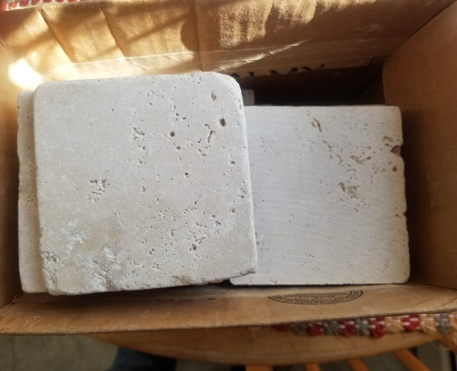 Tile Natural Stone 4×4 inches