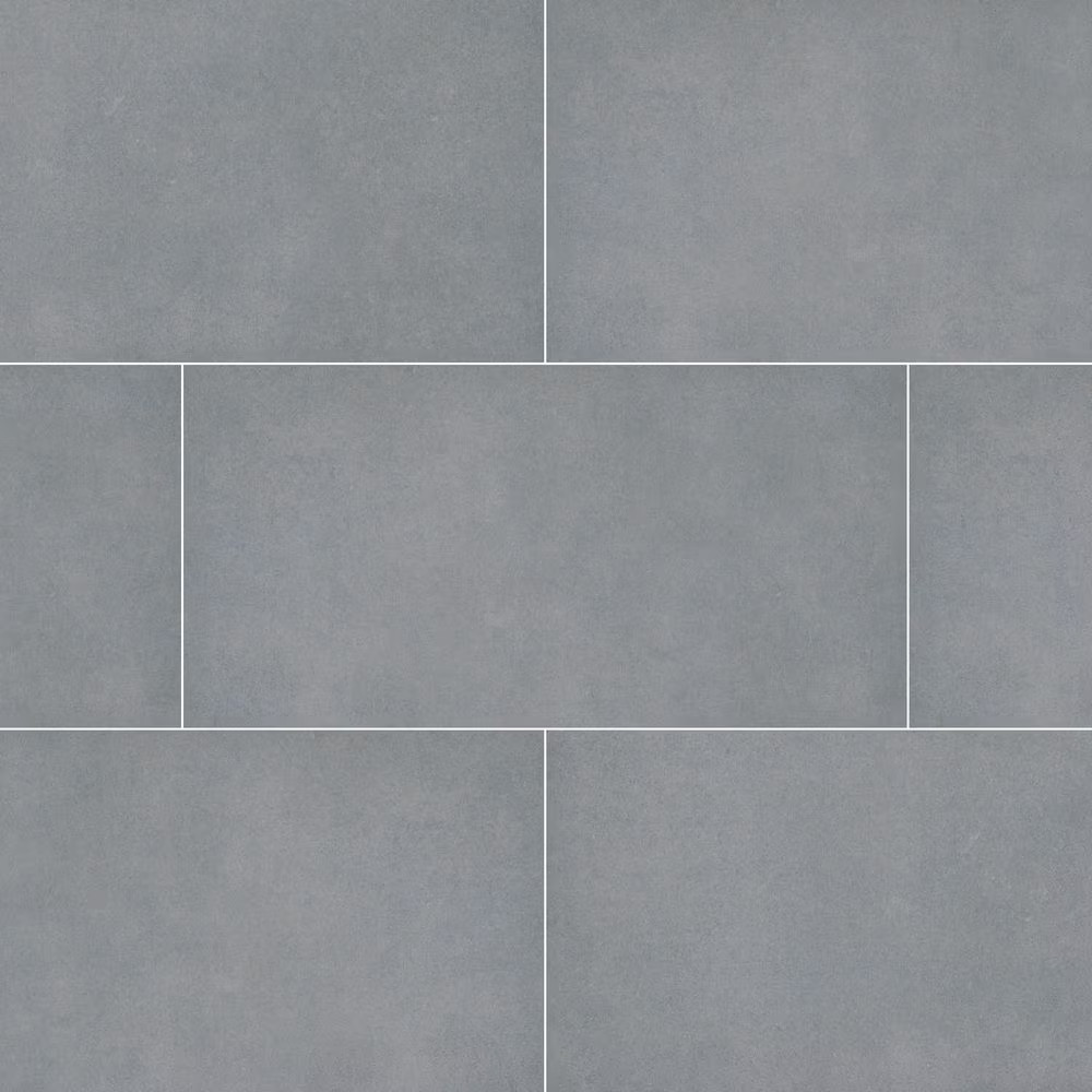 Harbor Gray 24 In. X 48 In. X 0.78 In. Matte Porcelain Stone Look Paver (8 Sq. F