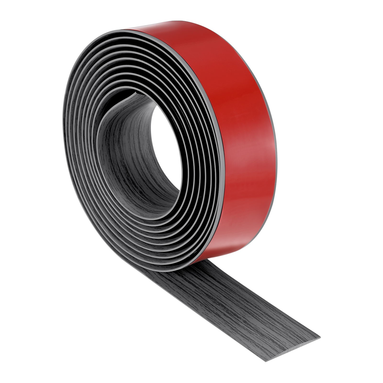 Transition Strip, 10FTx1.58Inch Floor Strip for Carpet [Dark Brown Wood Grain]