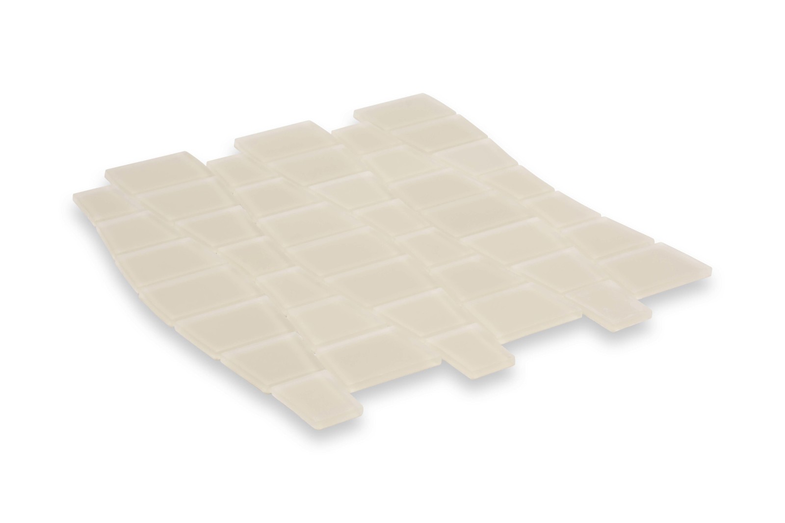 Cruz Bay Studio BG15 Ripple – 11″ x 12″ Block Random Wall Tile – – Mojave Gloss