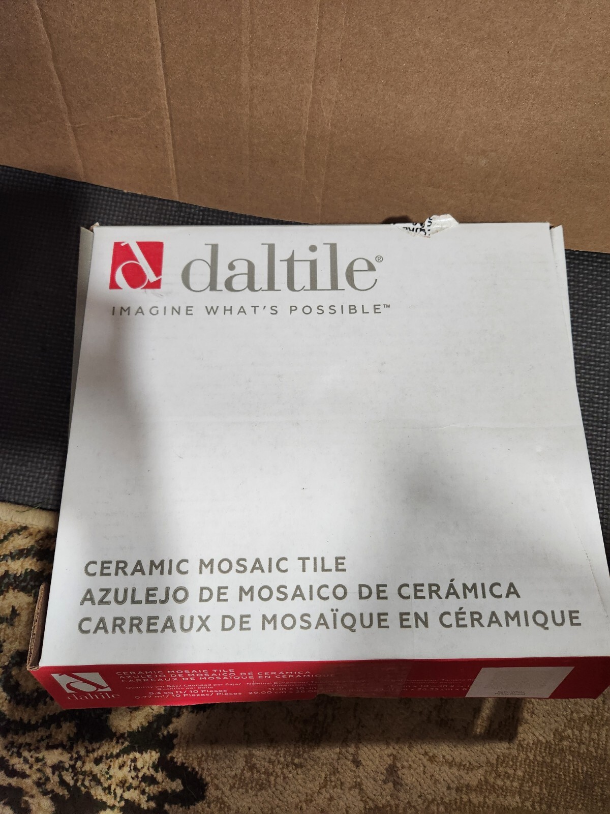Daltile Penny Round Satin White Tile Wall And Floor Backsplash (10 PACK)