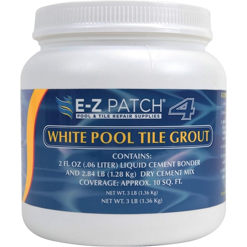 Easy Grout Repair Kit Low Odor Adjustable Epoxy Pool Tile Shower Repair 3lb New