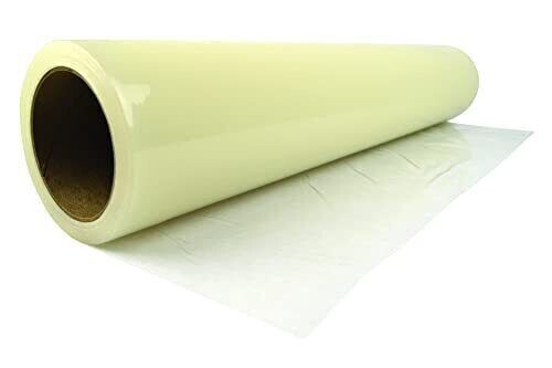 Surface Shields Carpet Shield Self Adhesive Carpet Mask Clear 24″ x 200ft NIB