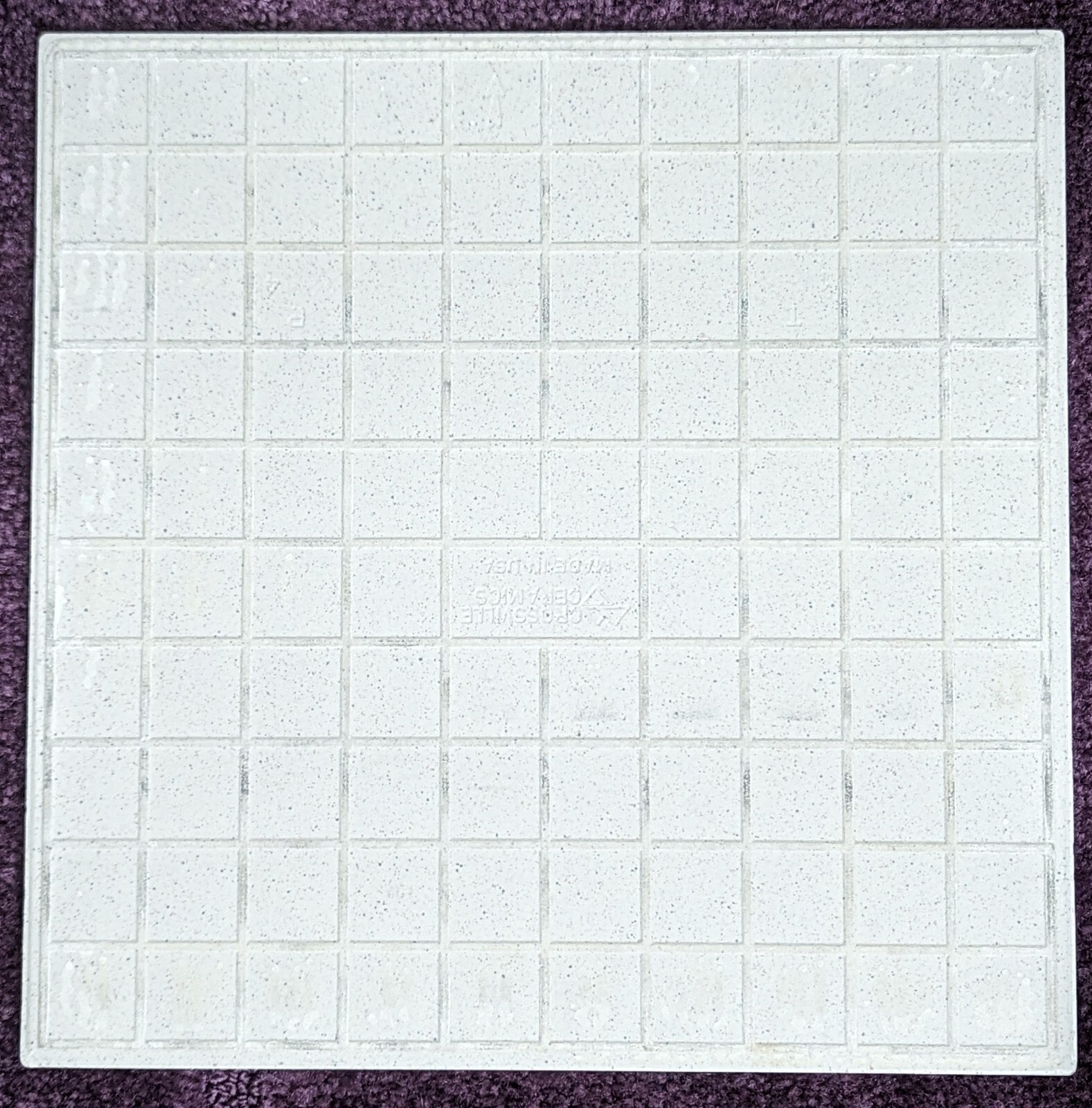Crossville Ceramics 12×12 Beige W/Speckles Tile Color A291 Shade 4- 4 Total tile