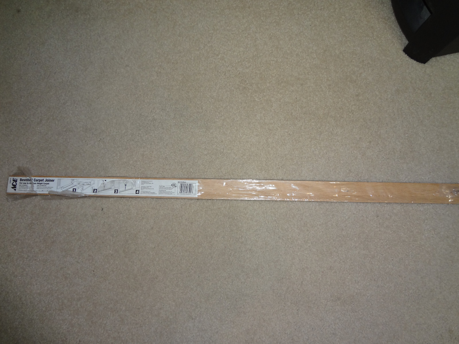 Ace Bevelled Carpet Joiner 1-7/16″ x 36″ Hardwood 5409370
