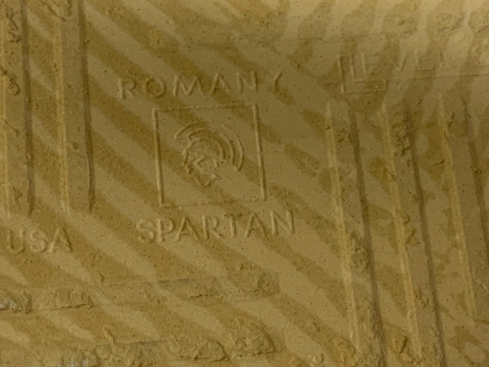 4 1/4″ Square US Ceramics Romany Spartan Beige Speckled Glossy Ceramic Tile 200+
