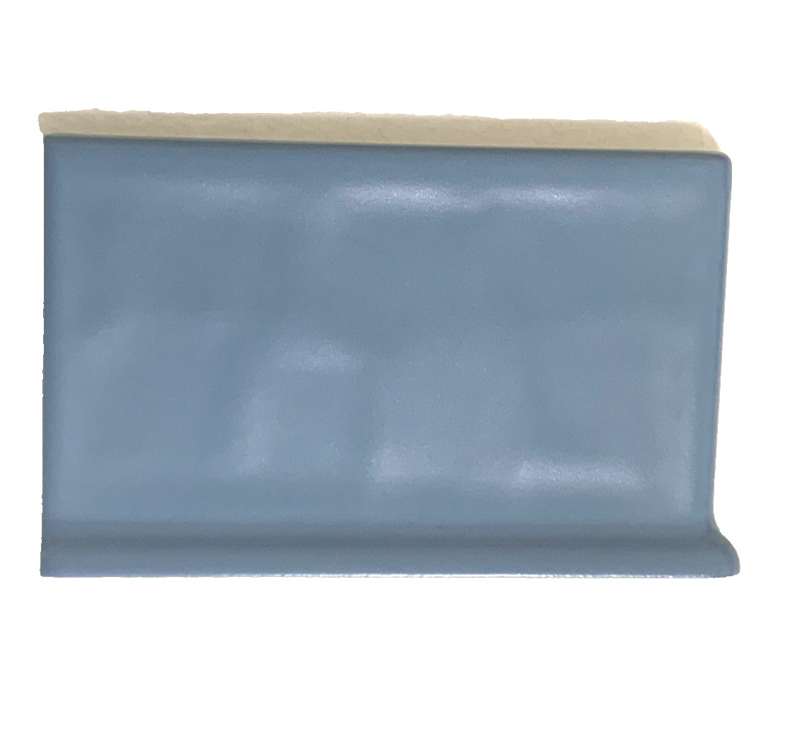 New Florida Vermont Blue#566 Potters Touch Rt Finish Cove Base 4 ” x 6 “
