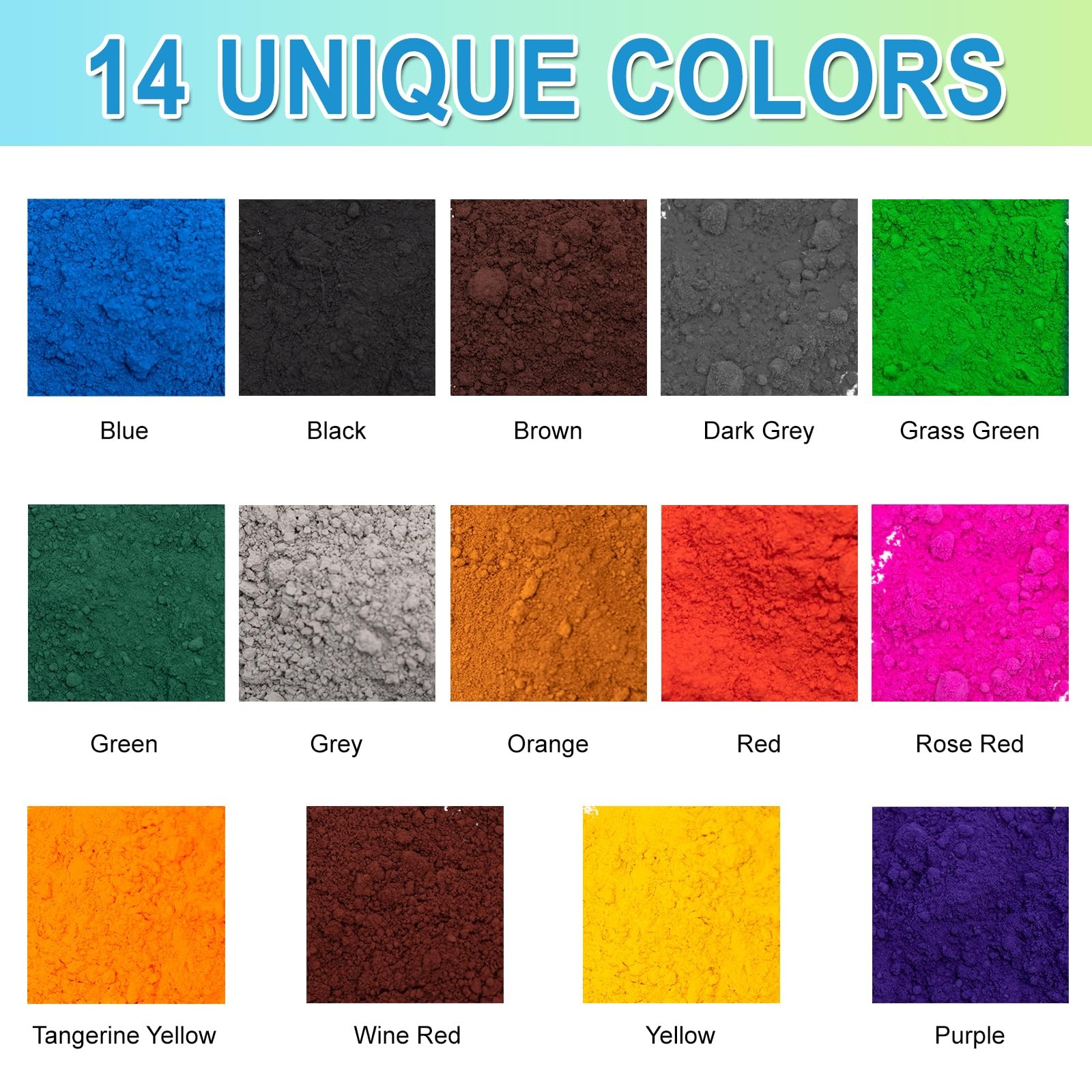 Concrete Pigment, Wine Red Iron Oxide Powder, Cement Color Dye for Tile, Pain…