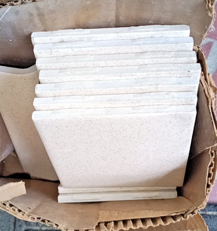 19 pieces 4 1/4″ Ceramic Tile Robertson Speckled Sparkle glossy Tile
