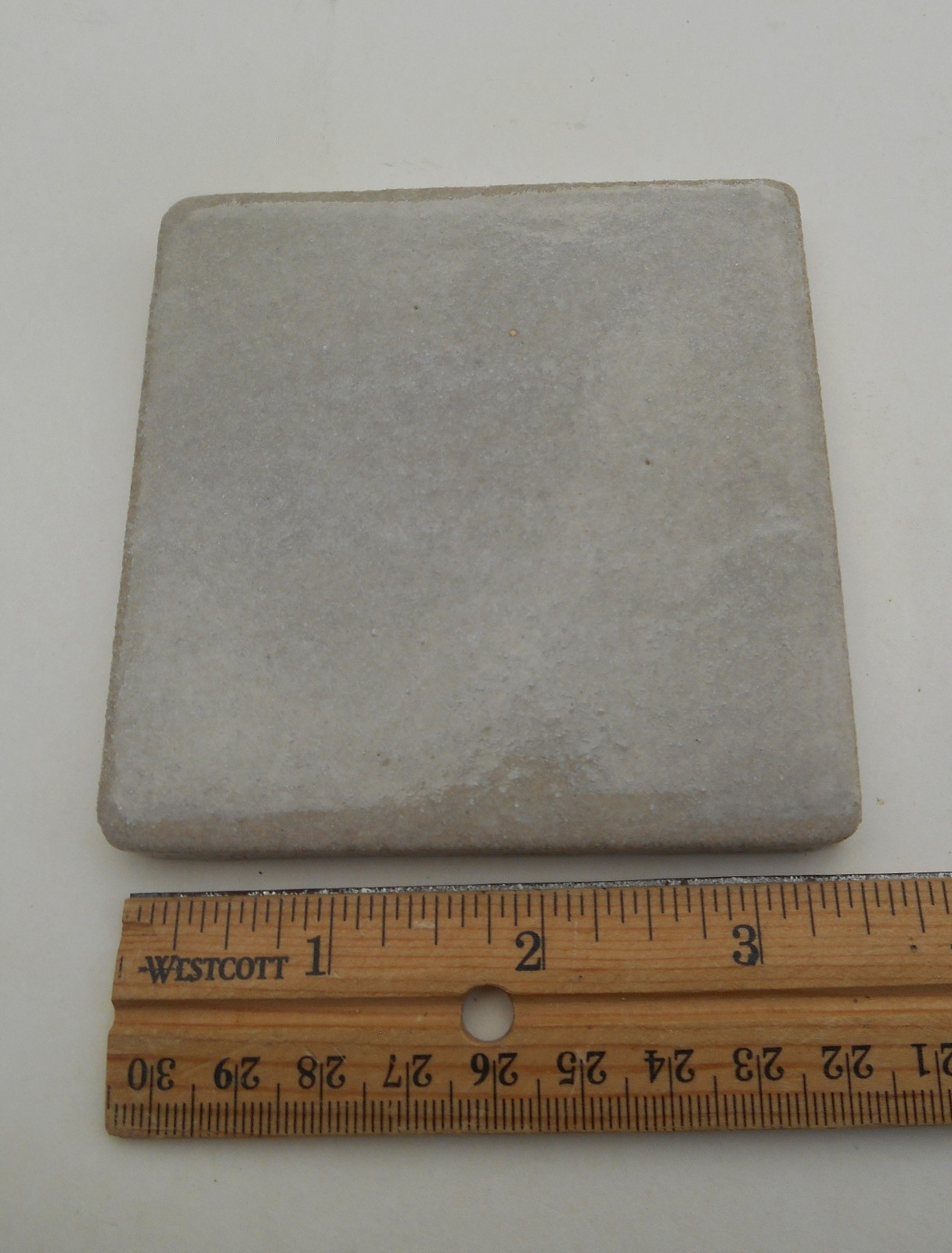Lot of 9 TerraGreen Galena / Beige 4″x4″ Ceramic Tiles NOS